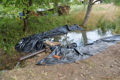 Grosseinsatz in mehreren Landkreisen aufgrund von verseuchter Jagst - Giftblase toetet Fische